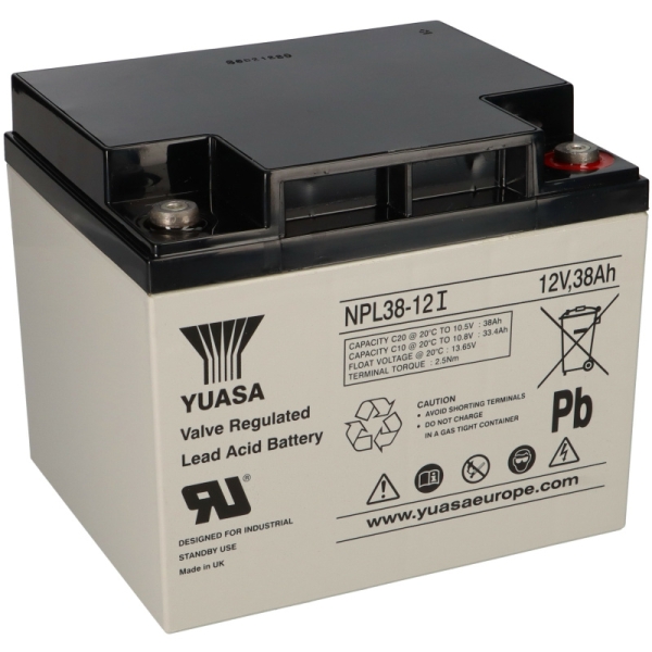 Yuasa Blei-Akku NPL38-12I Pb 12V